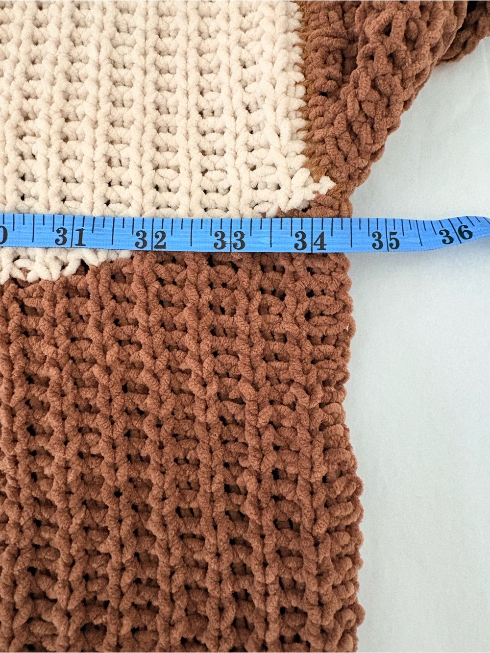 POL High Up in the Sky Knit Oversized Sweater Sz L Colorblock EUC - Picture 11 of 12